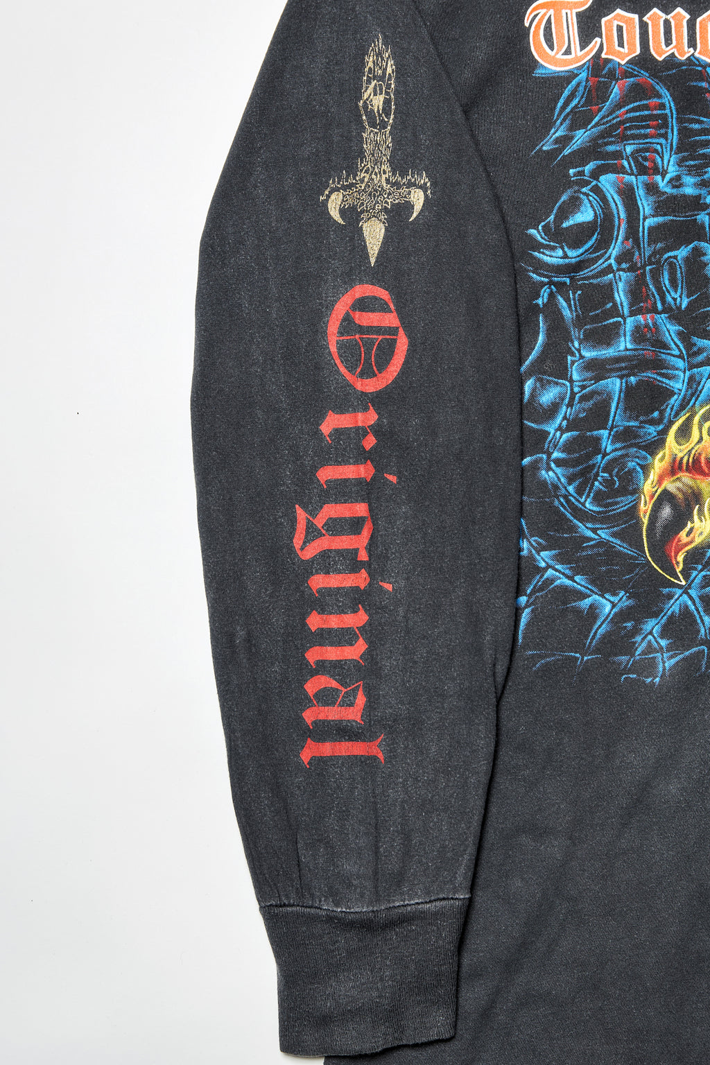 BLACK MARK PRODUCTION / TOUCH OF DEATH LONG SLEEVE TEE SHIRTS（90s）