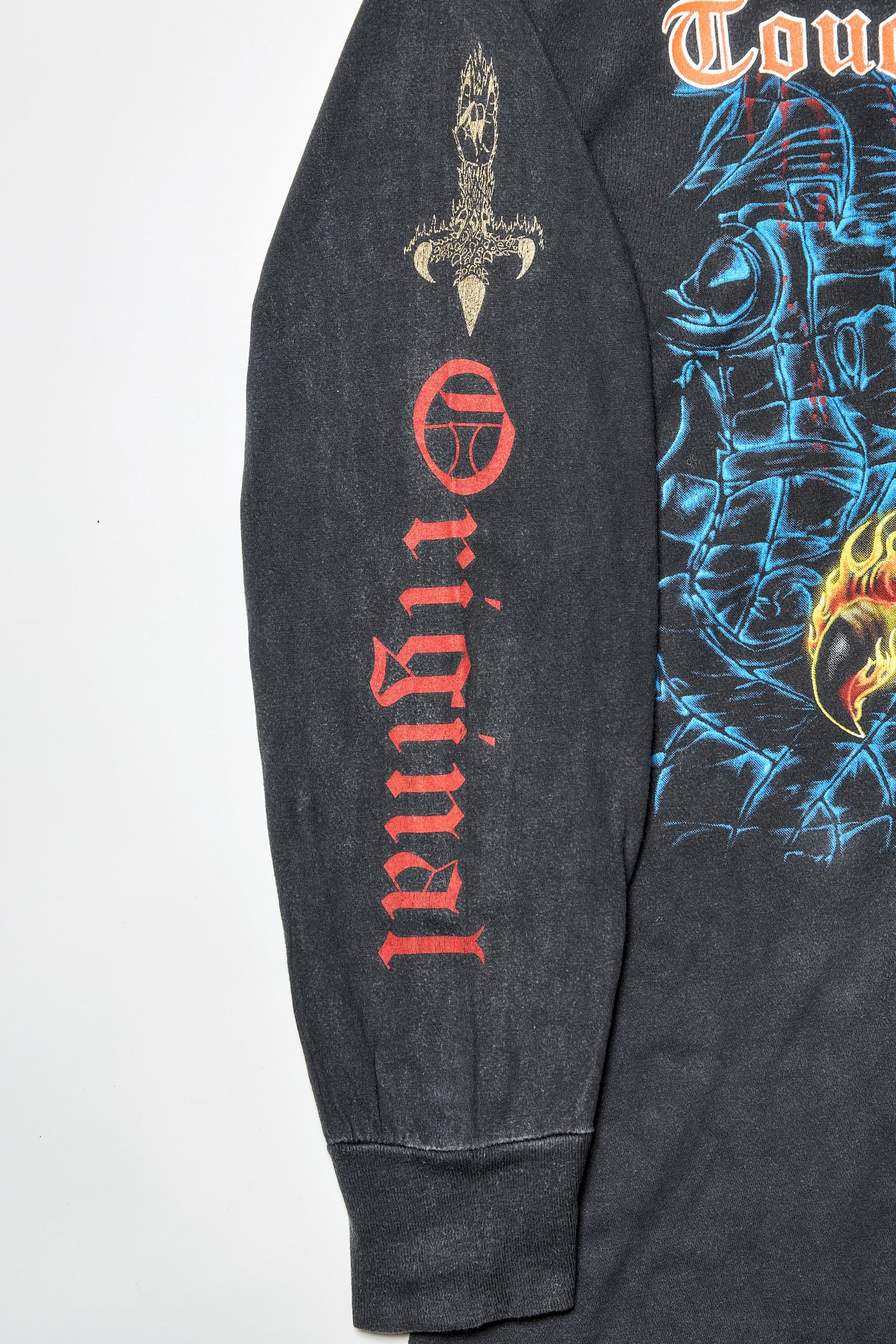 BLACK MARK PRODUCTION / TOUCH OF DEATH LONG SLEEVE TEE SHIRTS（90s）
