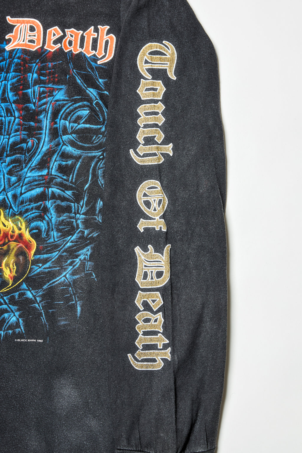 BLACK MARK PRODUCTION / TOUCH OF DEATH LONG SLEEVE TEE SHIRTS（90s）