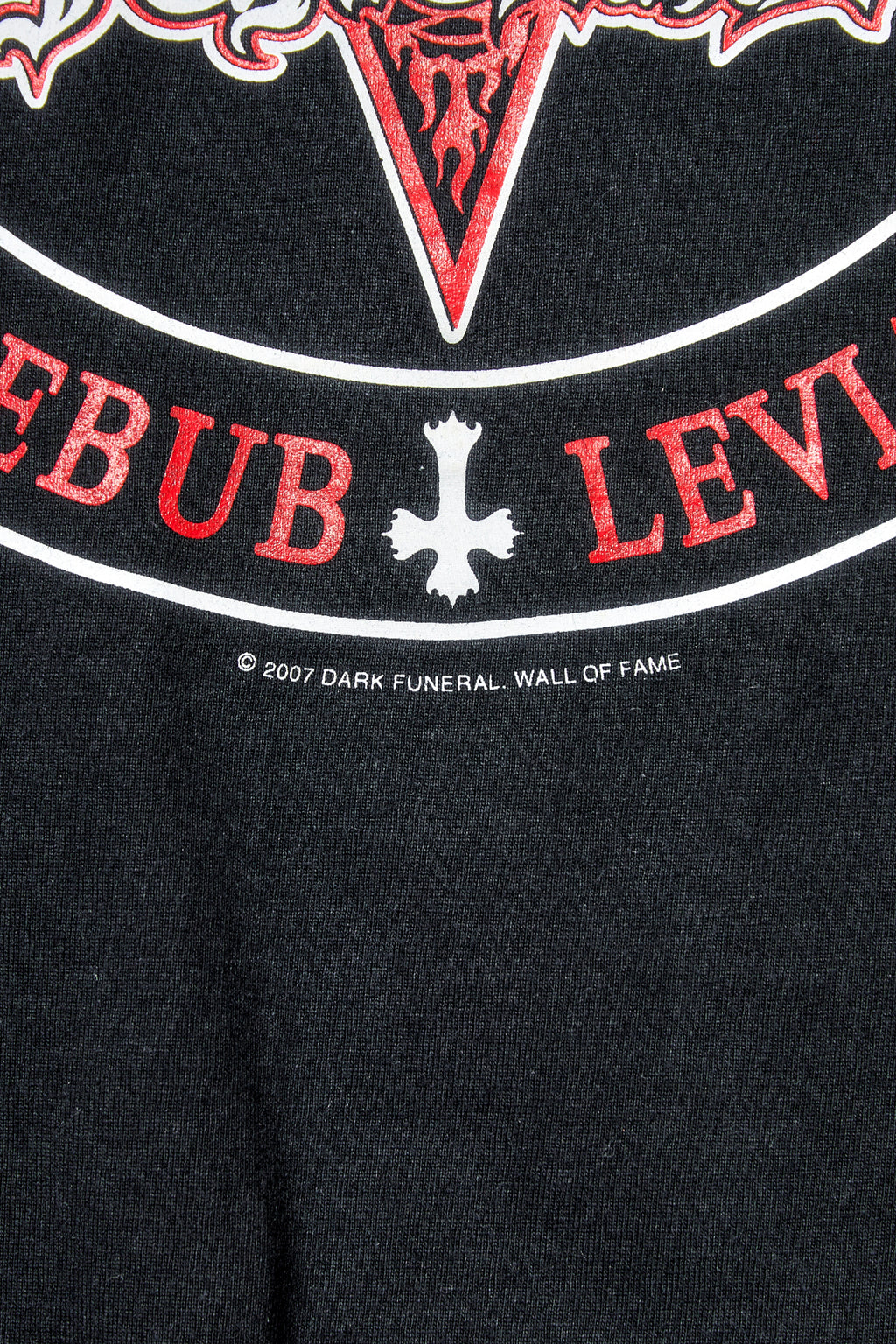 DARK FUNERAL / INVERTED PENTAGRAM LOGO TEE SHIRTS（00s）