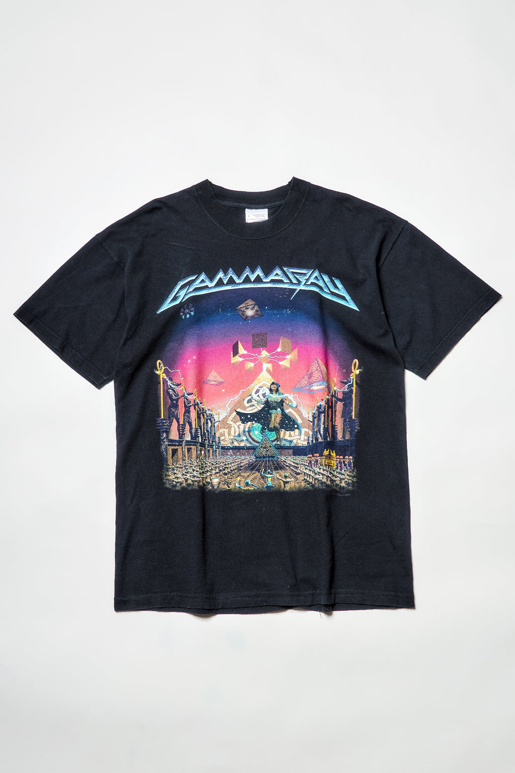 GAMMARAY / ANYWHERE IN THE GALAXY POWERPLANT TOUR 1999 TEE SHIRTS（90s）