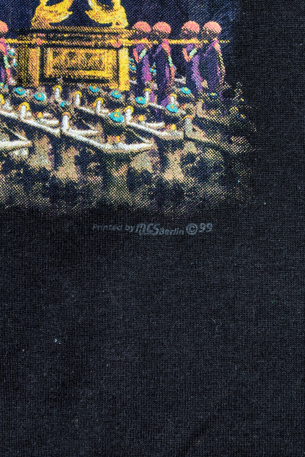 GAMMARAY / ANYWHERE IN THE GALAXY POWERPLANT TOUR 1999 TEE SHIRTS（90s）