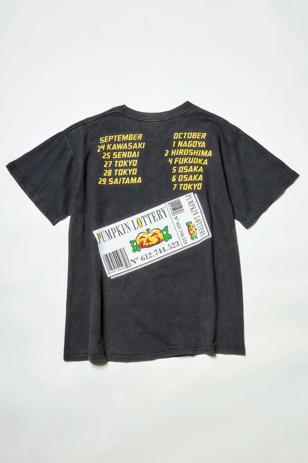 HELLOWEEN / PUMPKIN LOTTERY JAPAN TOUR TEE SHIRTS（90s）