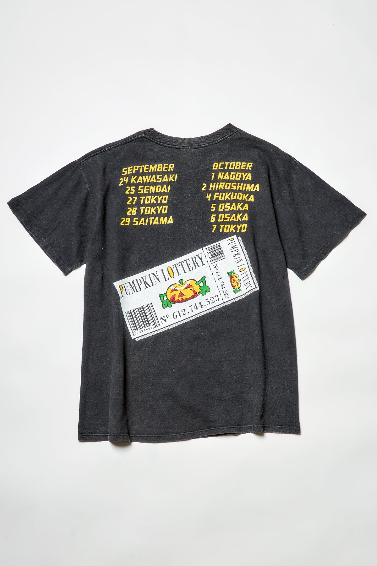 HELLOWEEN / PUMPKIN LOTTERY JAPAN TOUR TEE SHIRTS（90s）