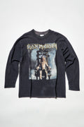 IRON MAIDEN / I GOT FRIED ON THE X FAC'N' TOUR LONG SLEEVE TEE SHIRTS（90s）