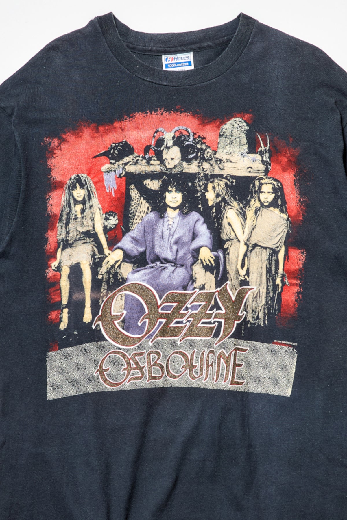 OZZY OSBOURNE / NO REST FOR THE WICKED TOUR 88-89 TEE SHIRTS（80s）
