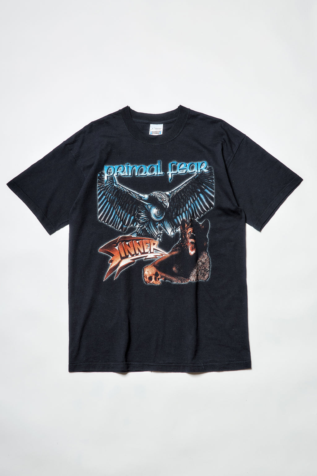 PRIMAL FEAR X SINNER / THE MILLENNIUM SHOW 1999 TEE SHIRTS（90s）