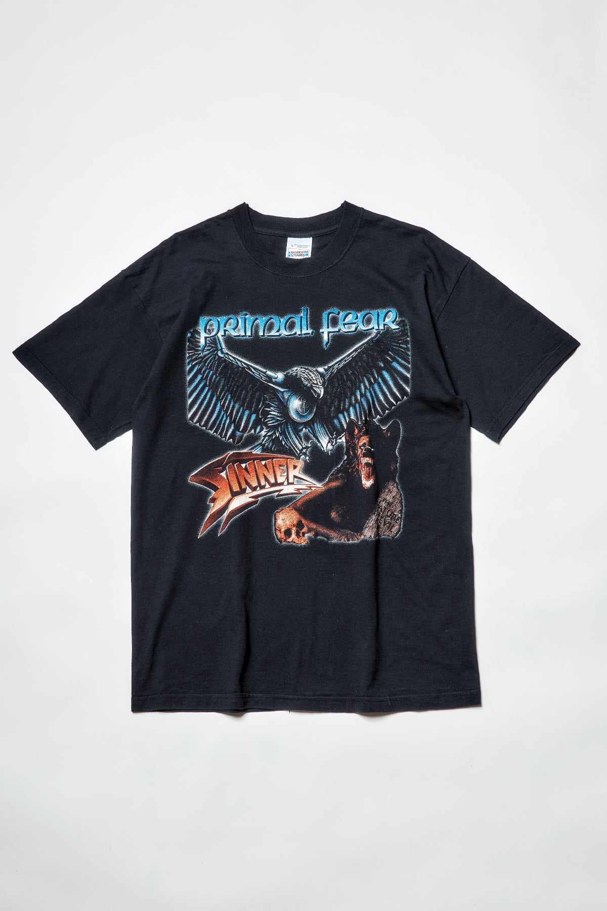 PRIMAL FEAR X SINNER / THE MILLENNIUM SHOW 1999 TEE SHIRTS（90s）