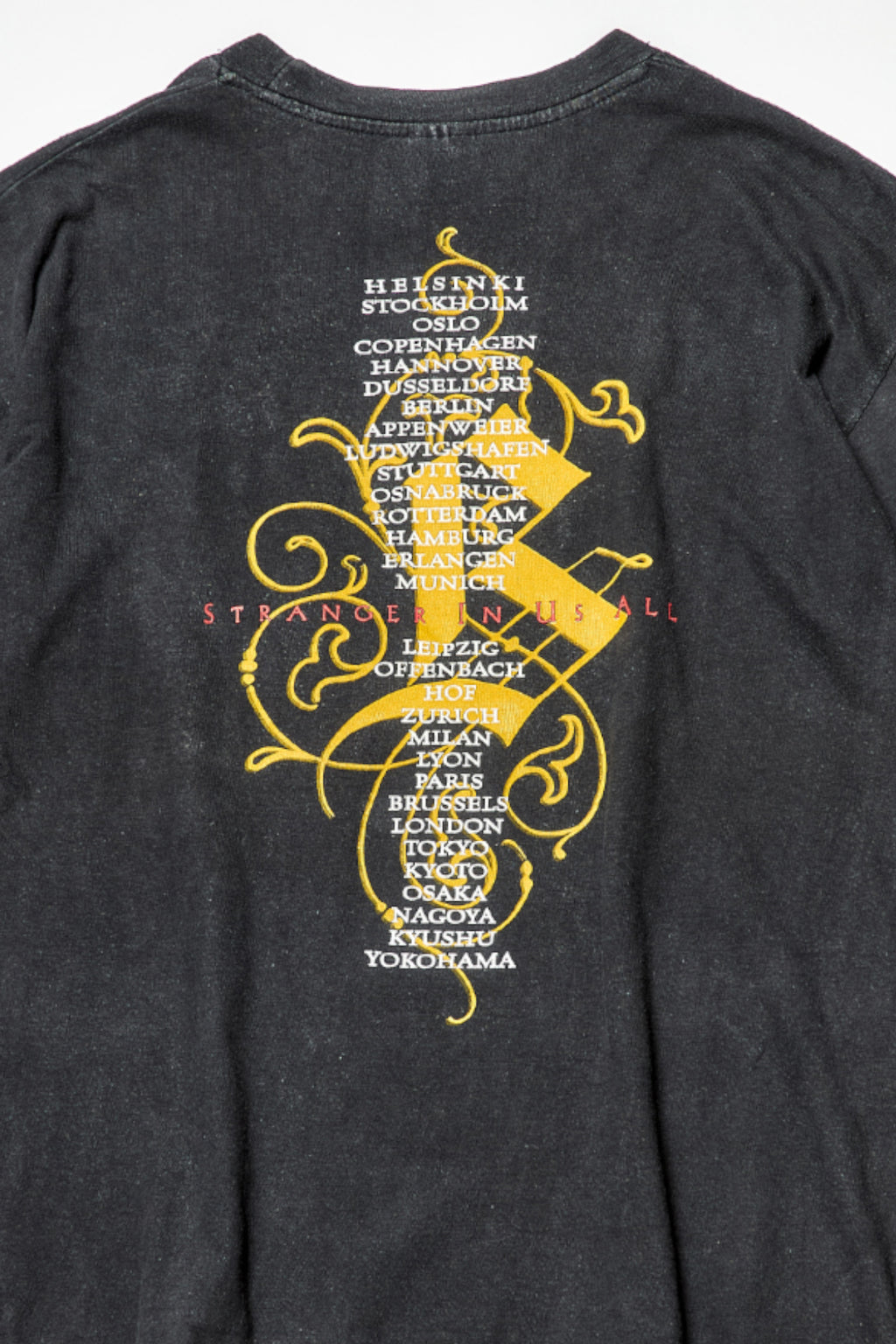 RAIBOW / STRENGER IN US ALL TOUR TEE SHIRTS（90s）