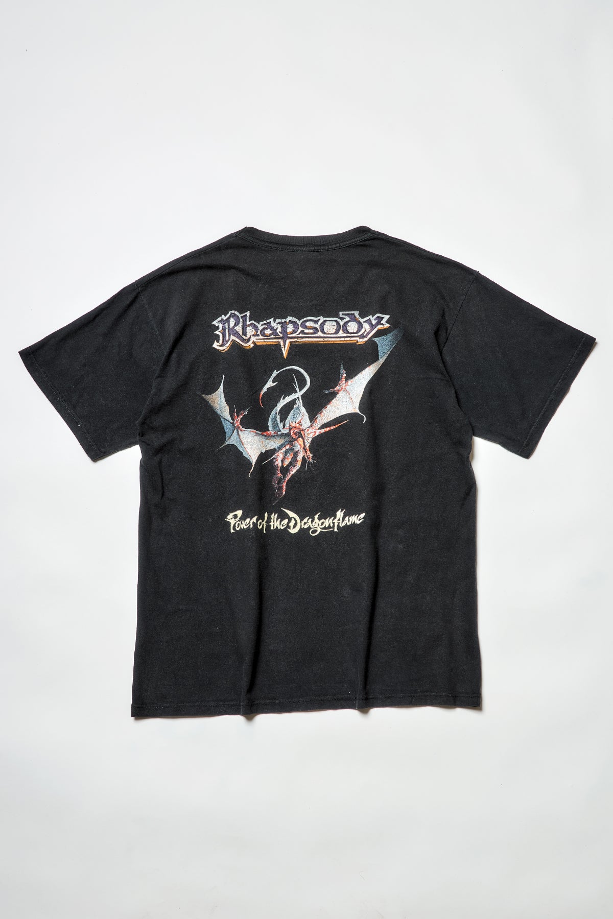 RHAPSODY / POWER OF THE DRAGONFLAME TEE SHIRTS（00s）