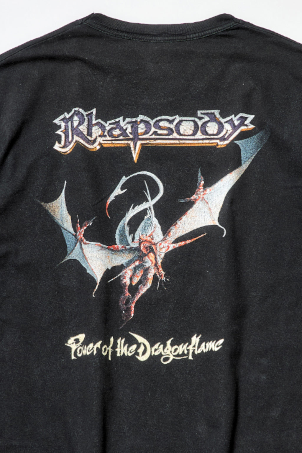 RHAPSODY / POWER OF THE DRAGONFLAME TEE SHIRTS（00s）