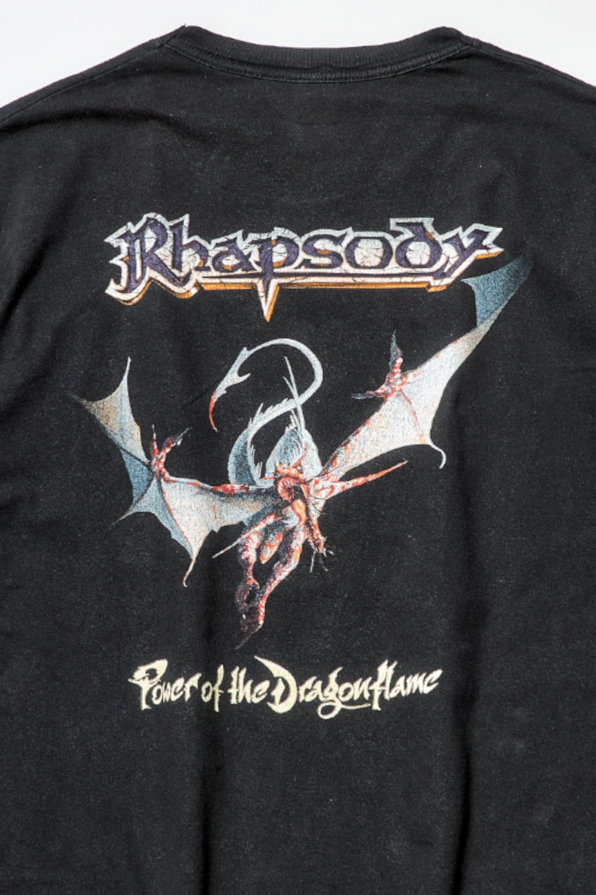 RHAPSODY / POWER OF THE DRAGONFLAME TEE SHIRTS（00s）