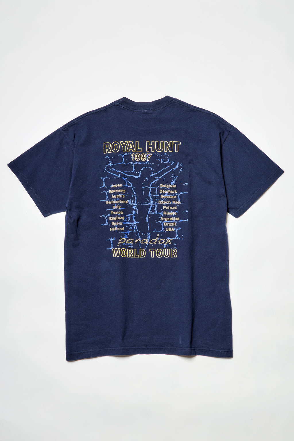 ROYAL HUNT / PARADOX WORLD TOUR 1997 TEE SHIRTS（90s）