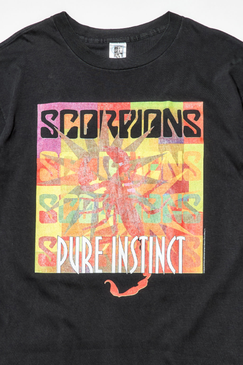 SCORPIONS / PURE INSTICT TOUR 1996 TEE SHIRTS（90s）