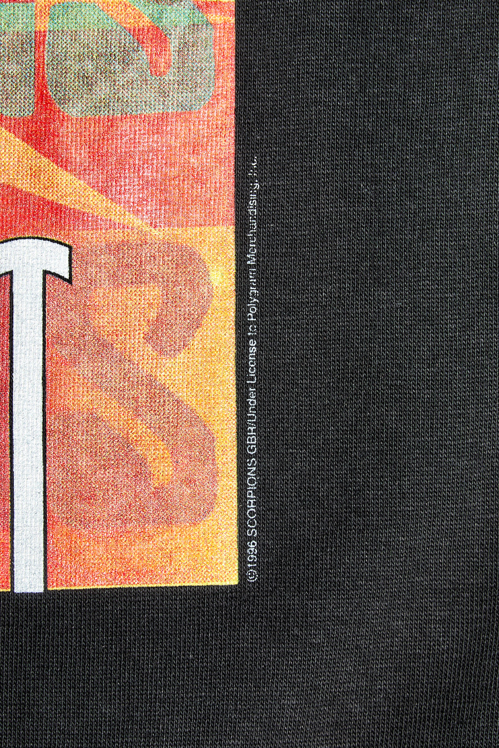 SCORPIONS / PURE INSTICT TOUR 1996 TEE SHIRTS（90s）