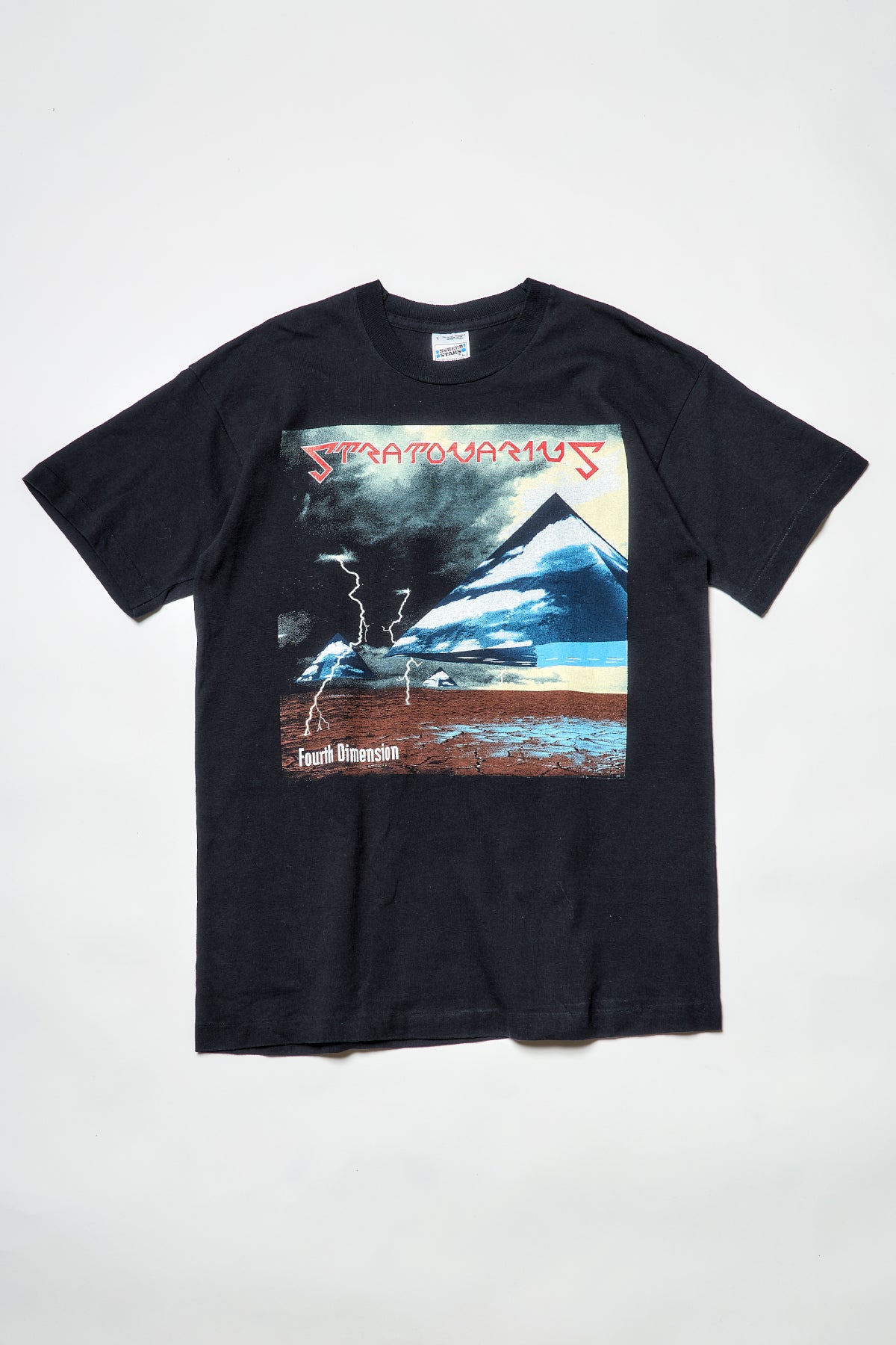 STRATOVARIUS / FOURTH DIMENSION TOUR 95  TEE SHIRTS（90s）