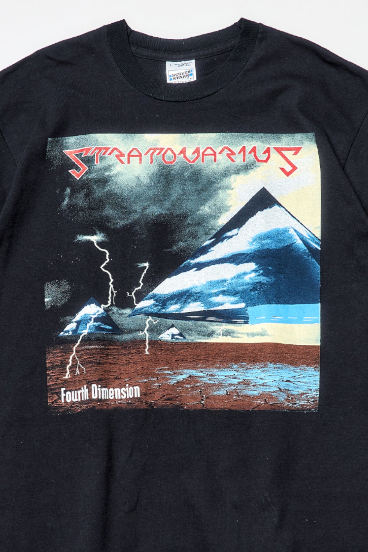 STRATOVARIUS / FOURTH DIMENSION TOUR 95  TEE SHIRTS（90s）
