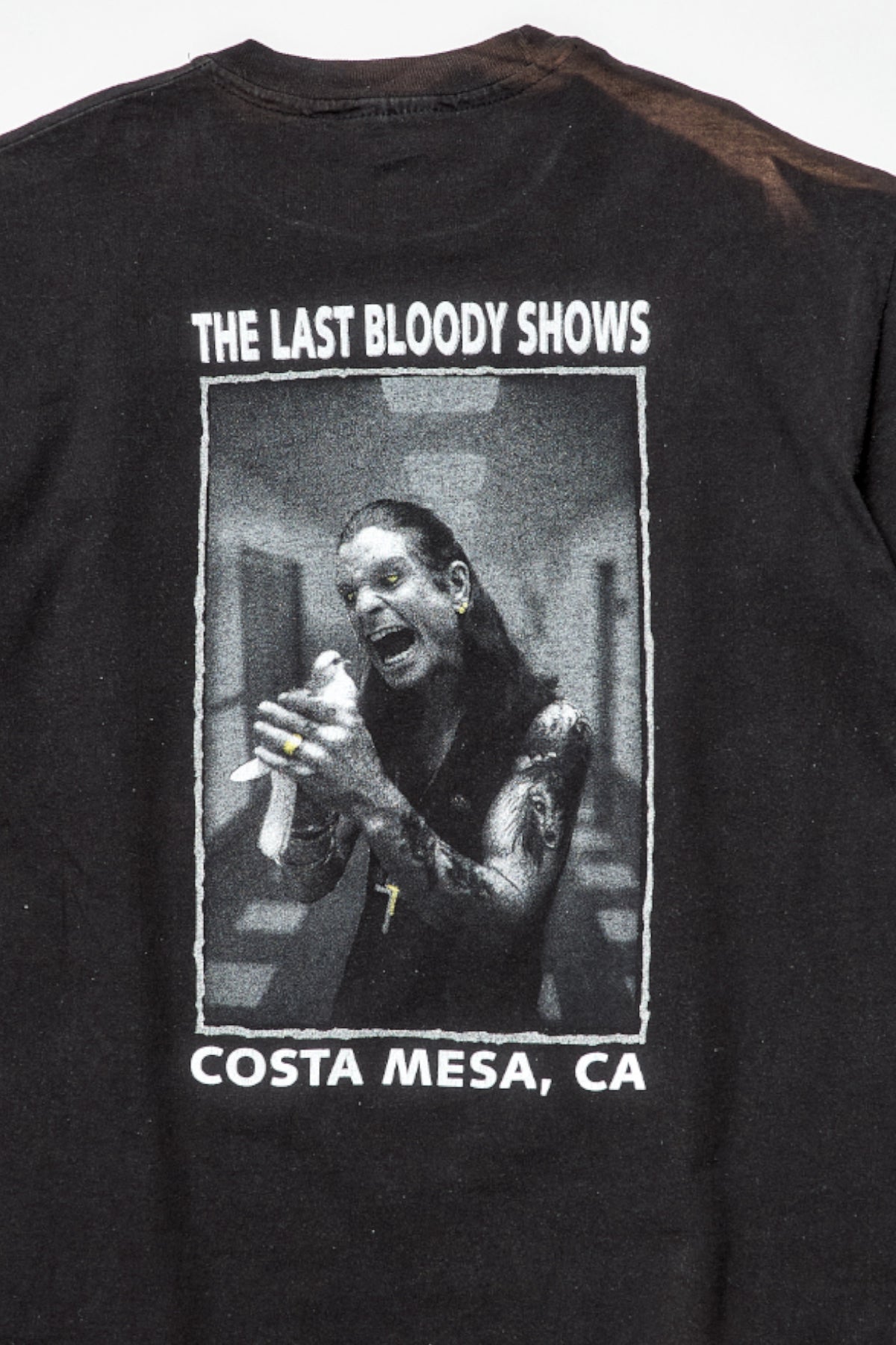 OZZY OSBOURNE / THE LAST BLOODY SHOWS TEE SHIRTS（90s）