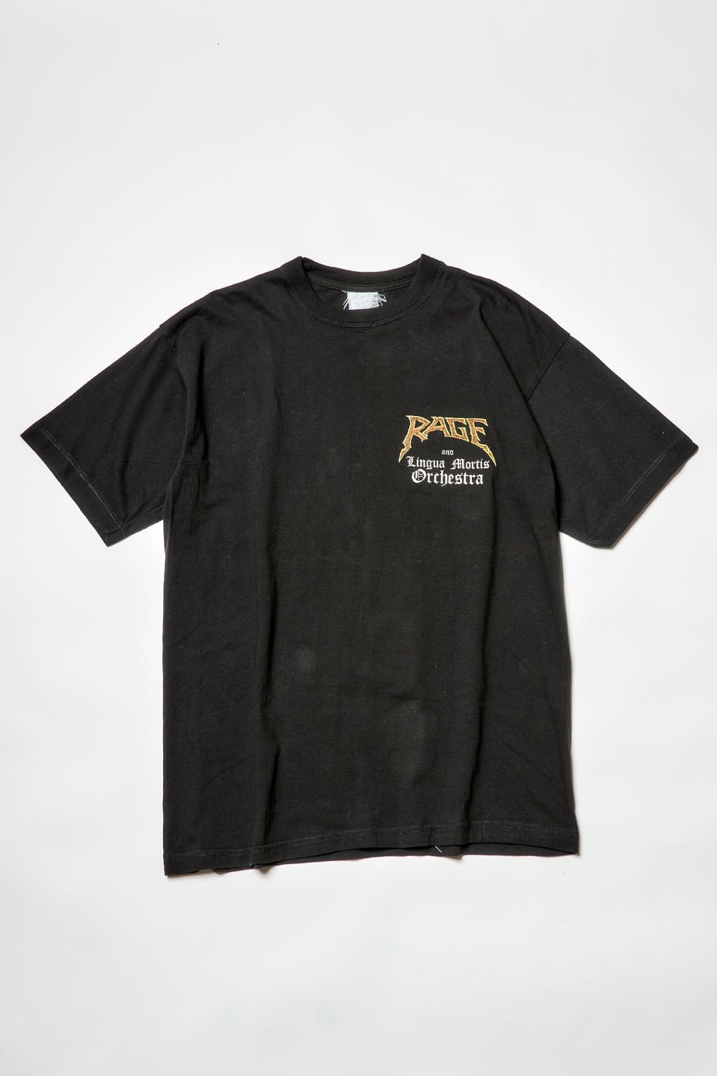 RAGE / LINGUA MORTIS ORCHESTRA FEAT. RAGE TEE SHIRTS（90s）