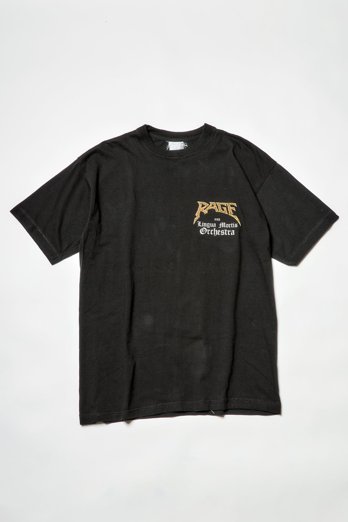 RAGE / LINGUA MORTIS ORCHESTRA FEAT. RAGE TEE SHIRTS（90s）