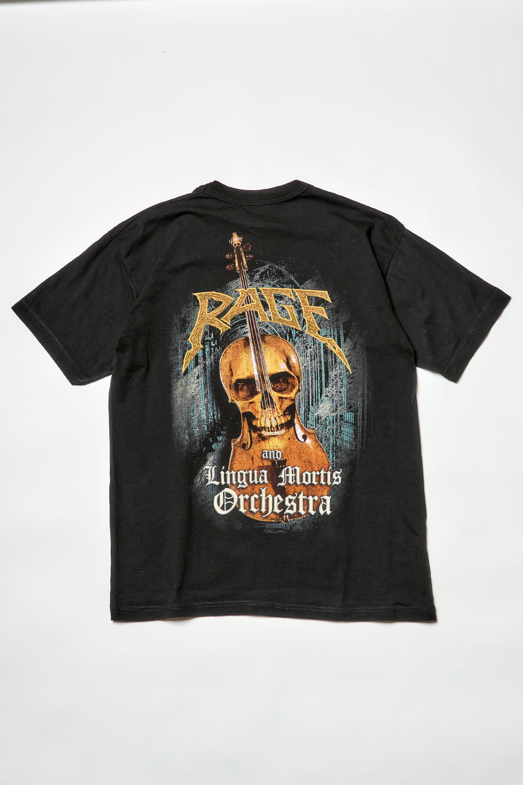 RAGE / LINGUA MORTIS ORCHESTRA FEAT. RAGE TEE SHIRTS（90s）