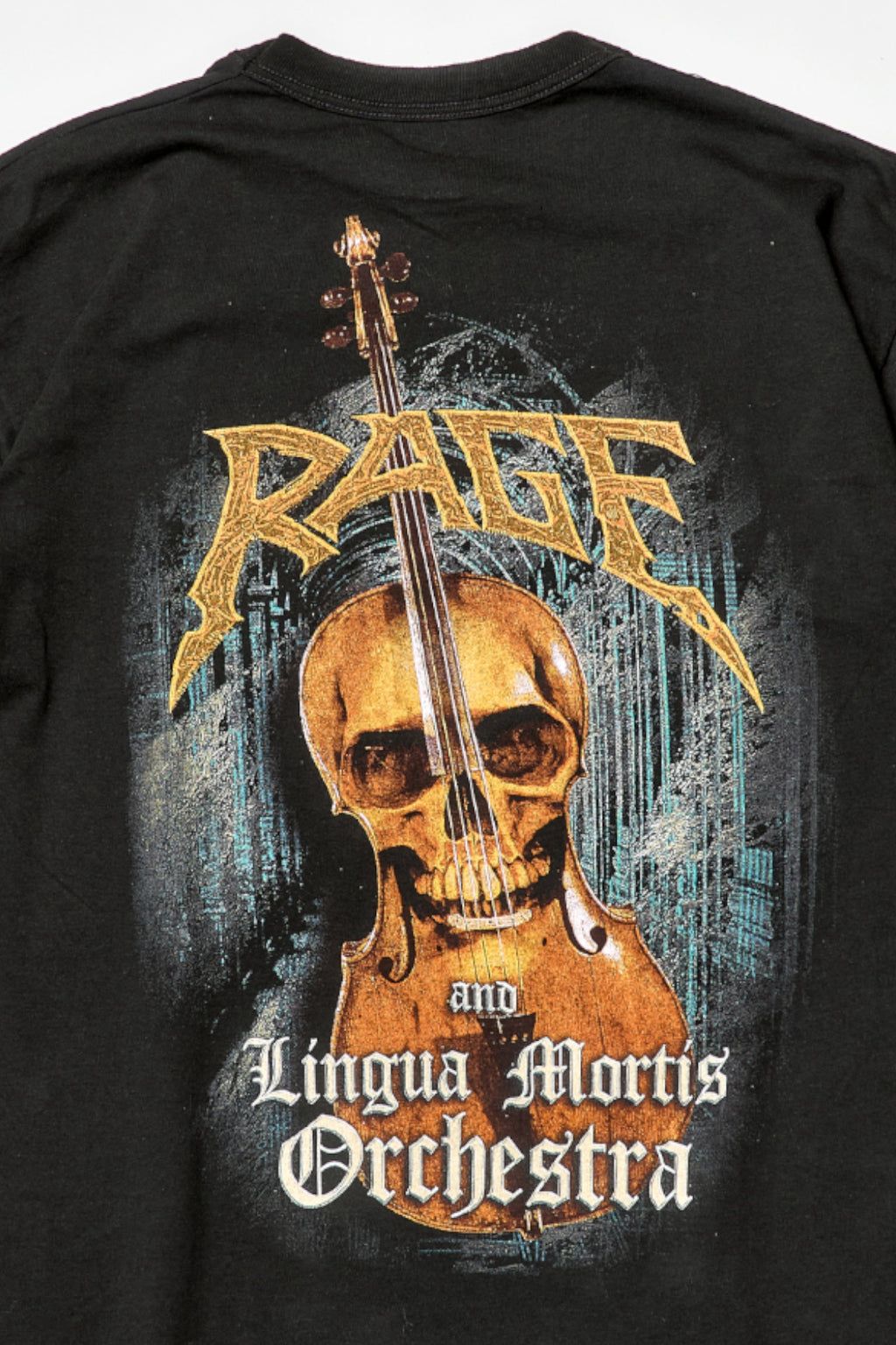 RAGE / LINGUA MORTIS ORCHESTRA FEAT. RAGE TEE SHIRTS（90s）