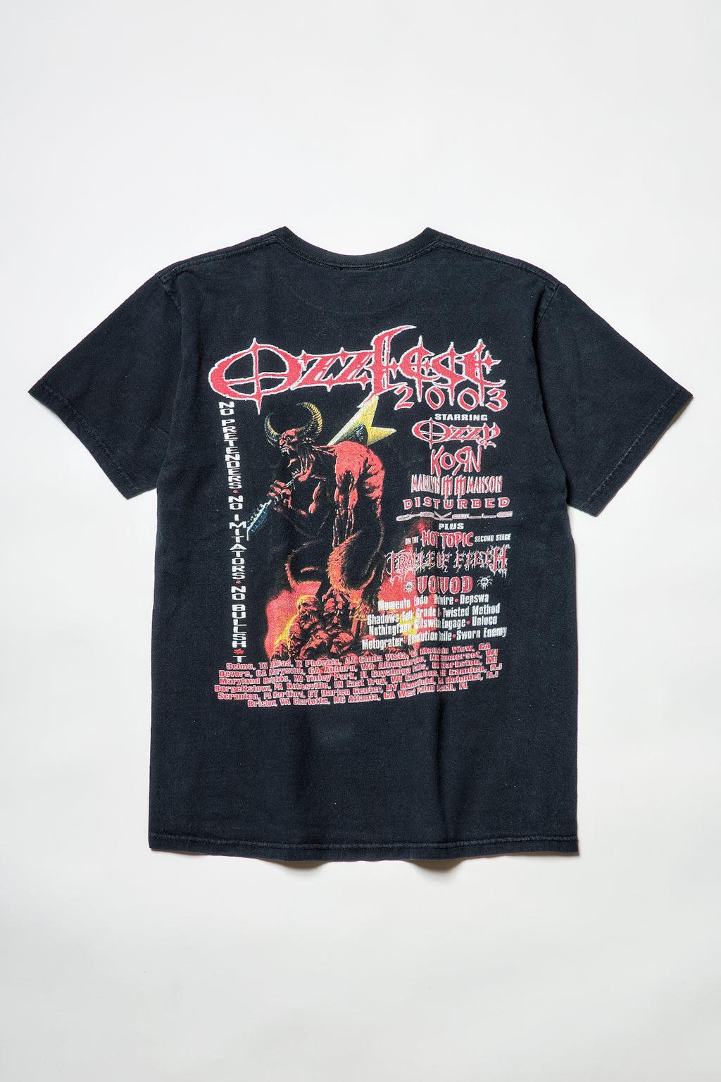OZZ FEST / OZZ FEST 2003 TEE SHIRTS（00s）