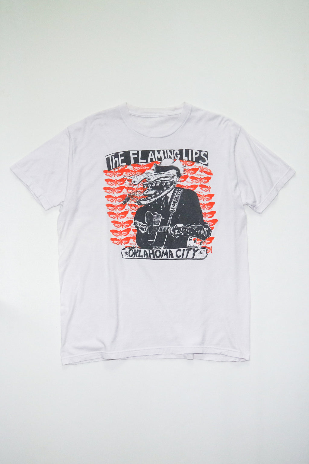 THE FLAMING LIPS / HONEST COWBOY OKLAHOMA CITY TEE SHIRTS（90s）