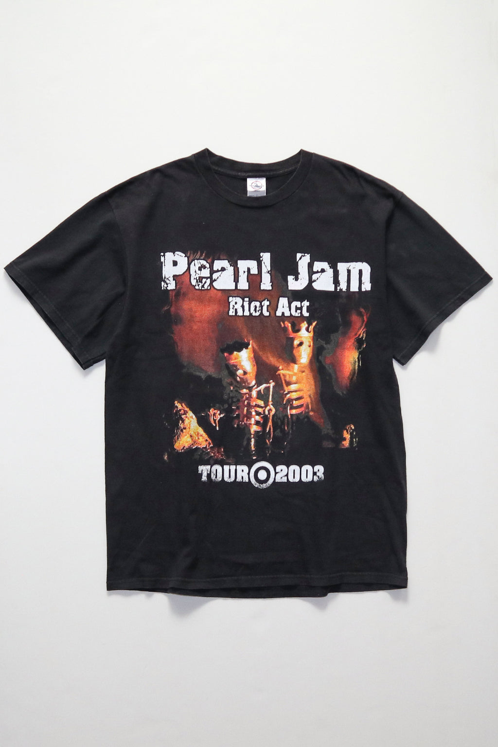 PEARL JAM / RIOT ACT US TOUR 2003 TEE SHIRTS（00s）