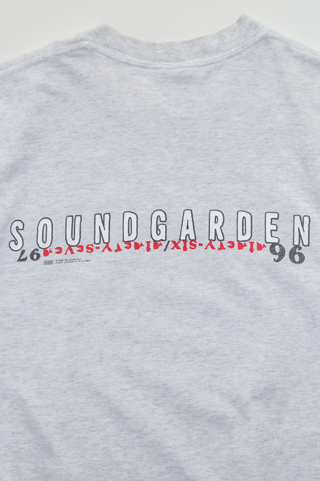 SOUNDGARDEN / DOWN AND THE UPSIDE TOUR 96-97 ALAN FOBES TEE SHIRTS（90s）