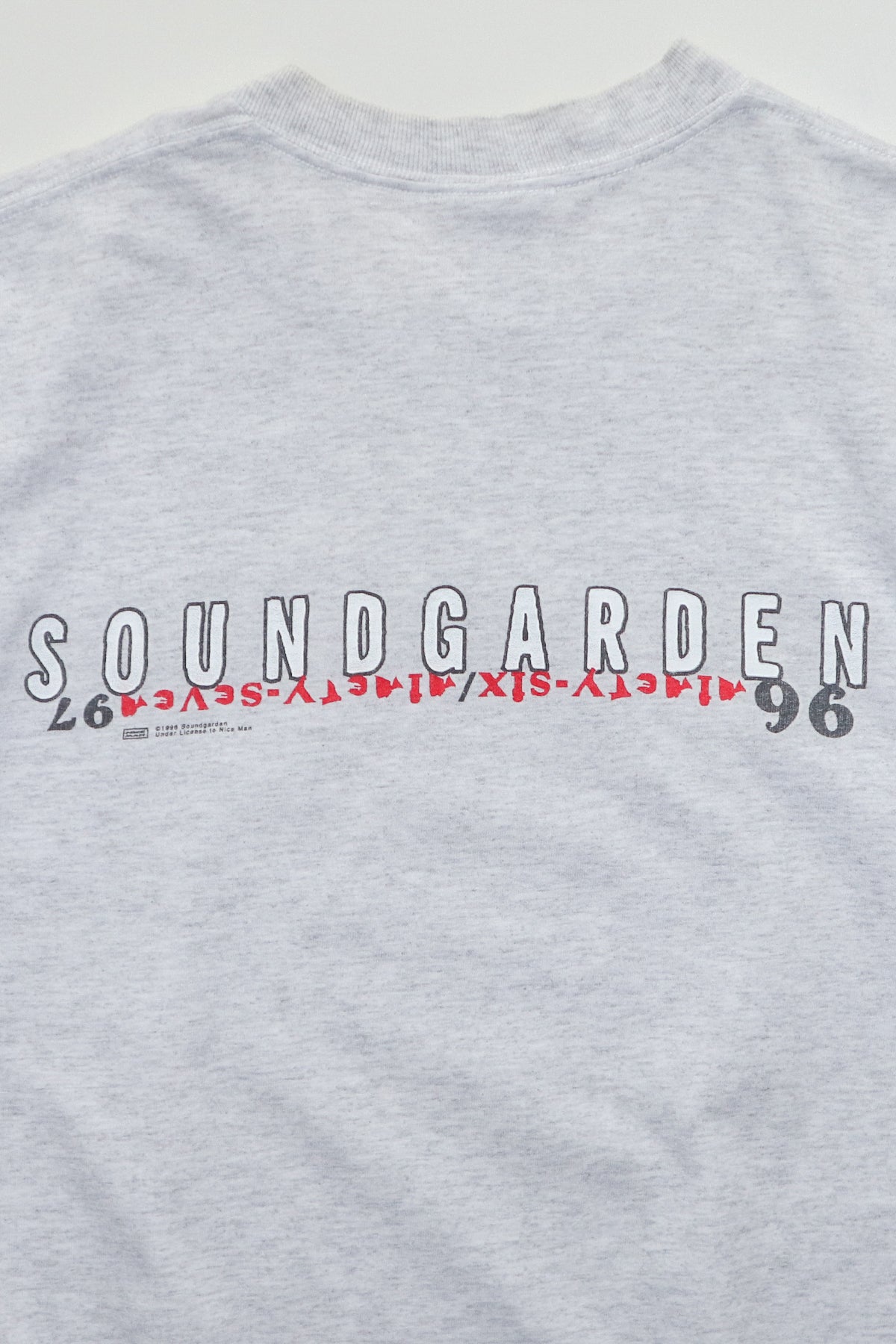 SOUNDGARDEN / DOWN AND THE UPSIDE TOUR 96-97 ALAN FOBES TEE SHIRTS（90s）