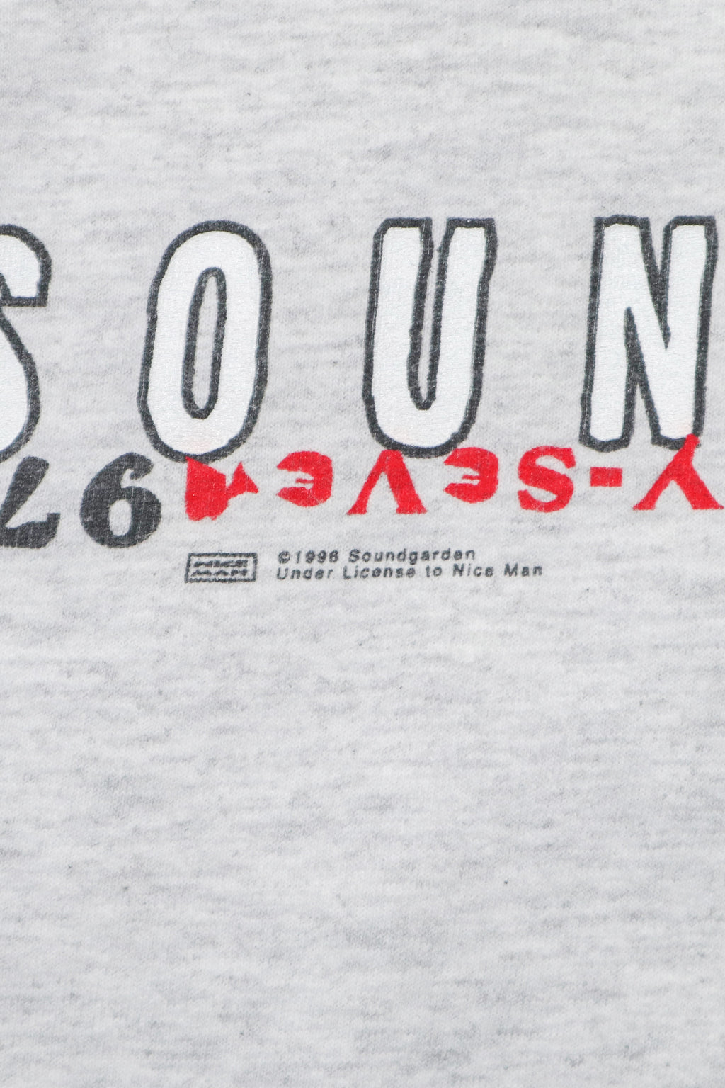 SOUNDGARDEN / DOWN AND THE UPSIDE TOUR 96-97 ALAN FOBES TEE SHIRTS（90s）