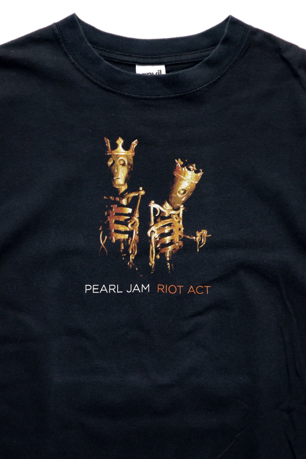 PEARL JAM / RIOT ACT TEE SHIRTS（00s）