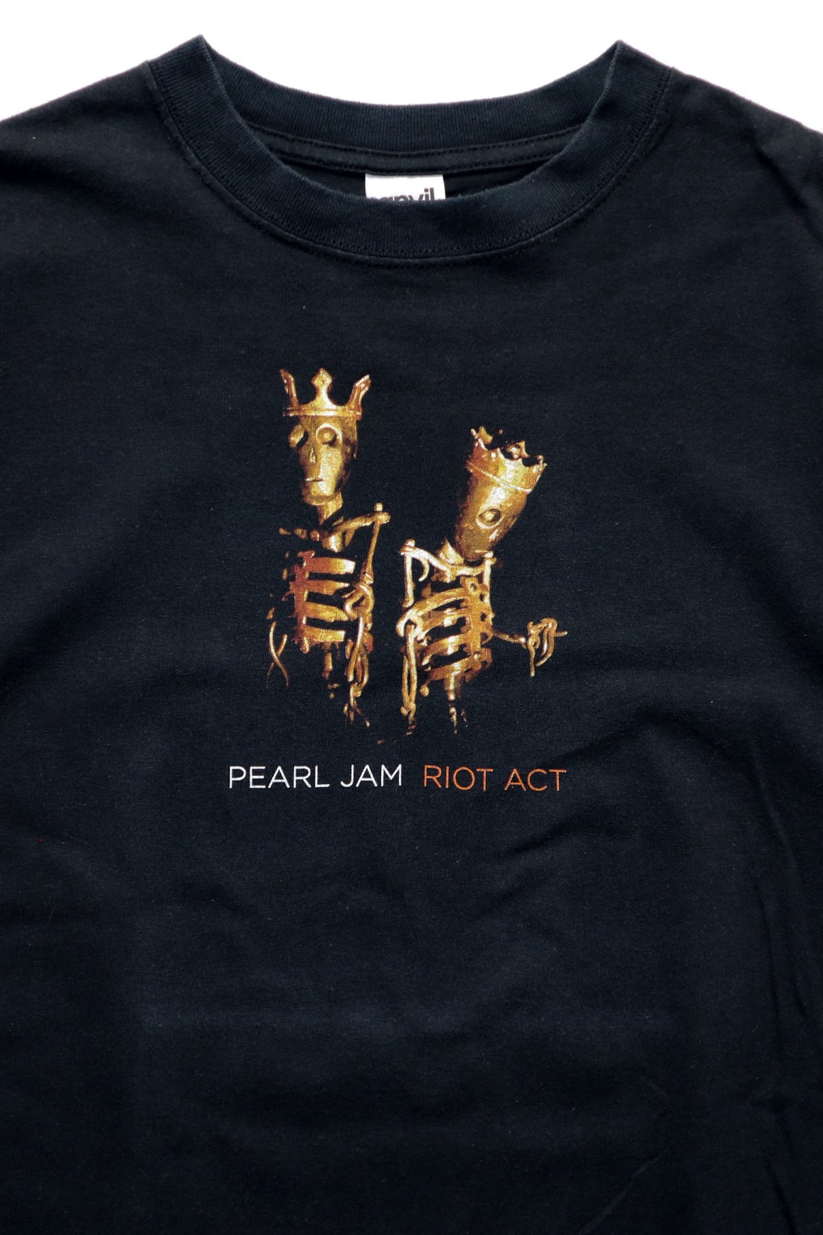 PEARL JAM / RIOT ACT TEE SHIRTS（00s）