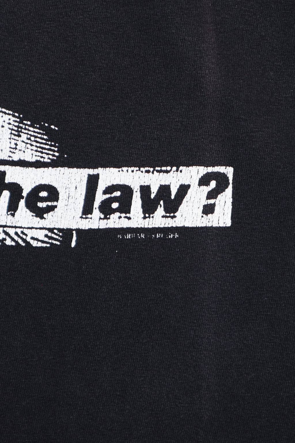 RAGE AGAINST THE MACHINE / NORTH AMERICAN TOUR 1997  BARBARA KRUGER TEE SHIRTS（90s）