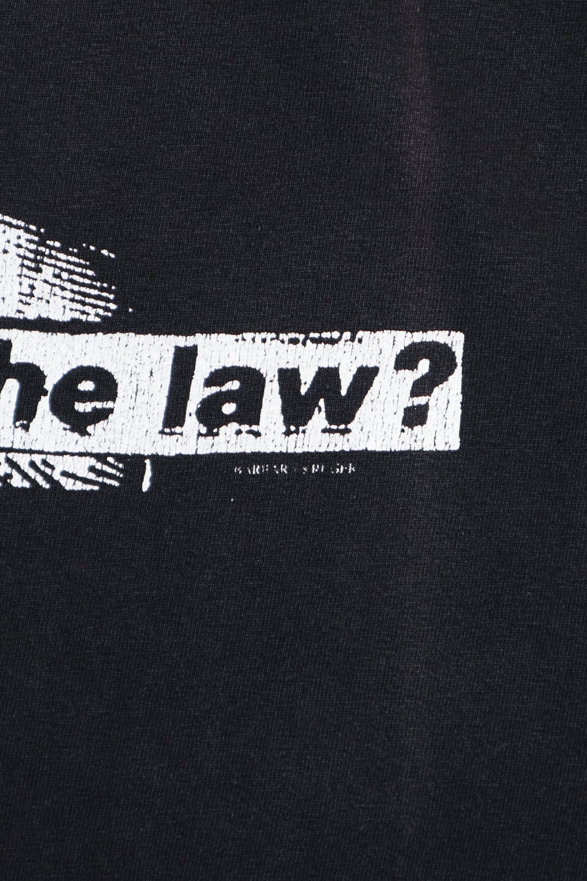 RAGE AGAINST THE MACHINE / NORTH AMERICAN TOUR 1997  BARBARA KRUGER TEE SHIRTS（90s）