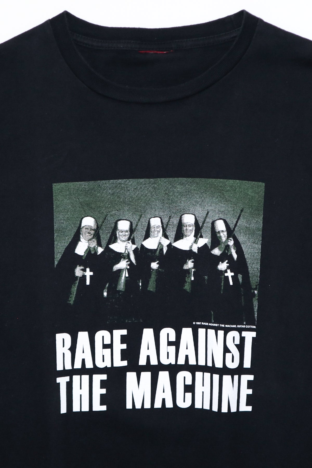RAGE AGAINST THE MACHINE / NUNS AND GUNS TEE SHIRTS（90s）