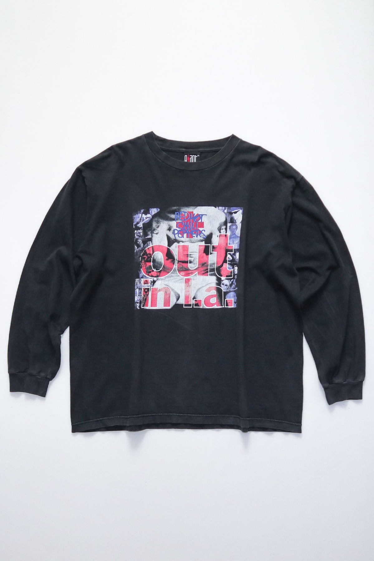 RED HOT CHILI PEPPERS / OUT IN L.A. LONG SLEEVE TEE SHIRTS（90s）