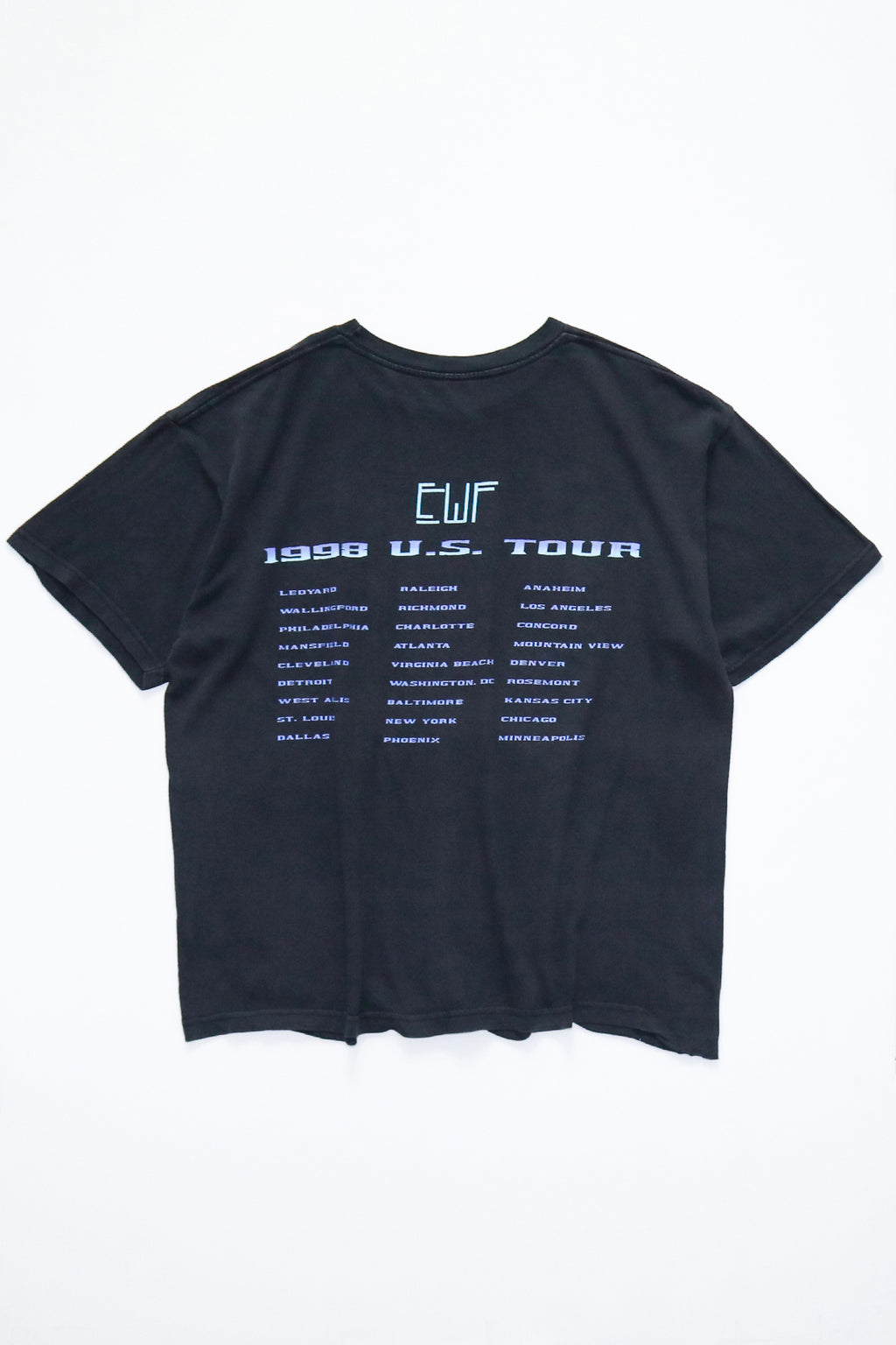 EARTH WIND AND FIRE / 1998 U.S. TOUR TEE SHIRTS（90s）