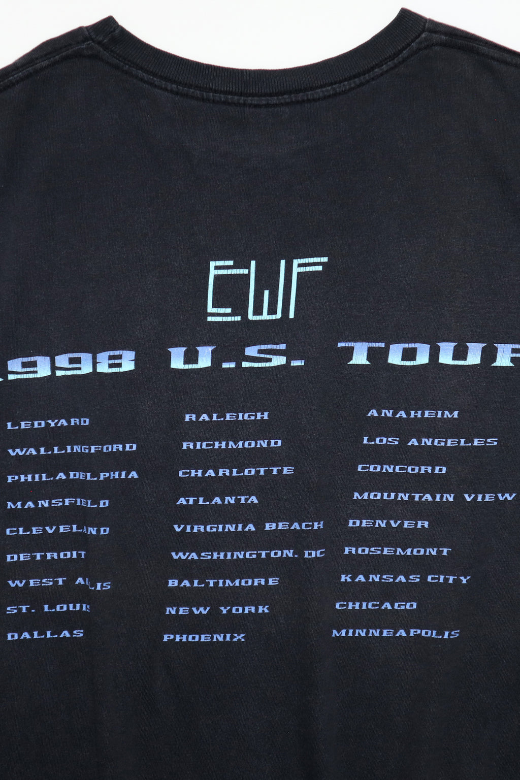 EARTH WIND AND FIRE / 1998 U.S. TOUR TEE SHIRTS（90s）
