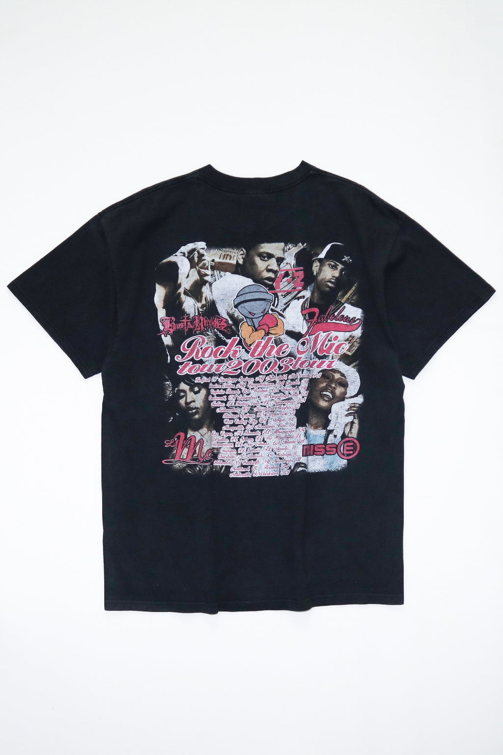 JAY Z・50 CENT etc / ROCK THE MIC TOUR 2003 TEE SHIRTS（00s）