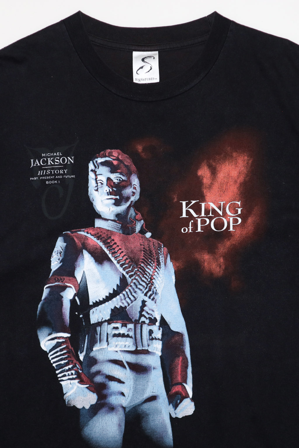 MICHAEL JACKSON / KING OF POP HISTORY TEE SHIRTS（90s）