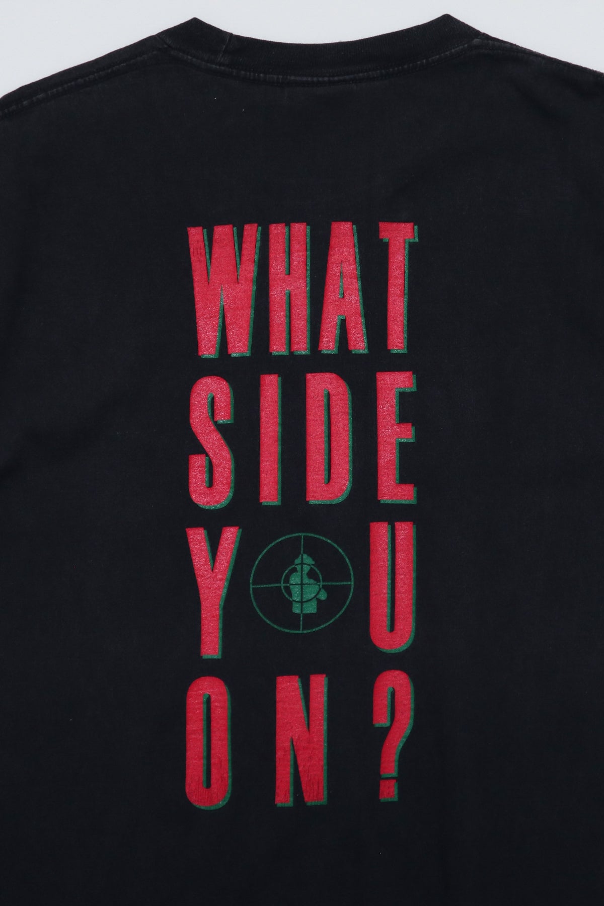 PUBLIC ENEMY / WHAT SIDE YOU ON？ TEE SHIRTS（90s）
