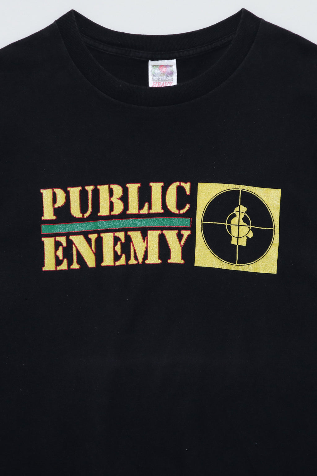 PUBLIC ENEMY / TARGET LOGO TEE SHIRTS（90s）