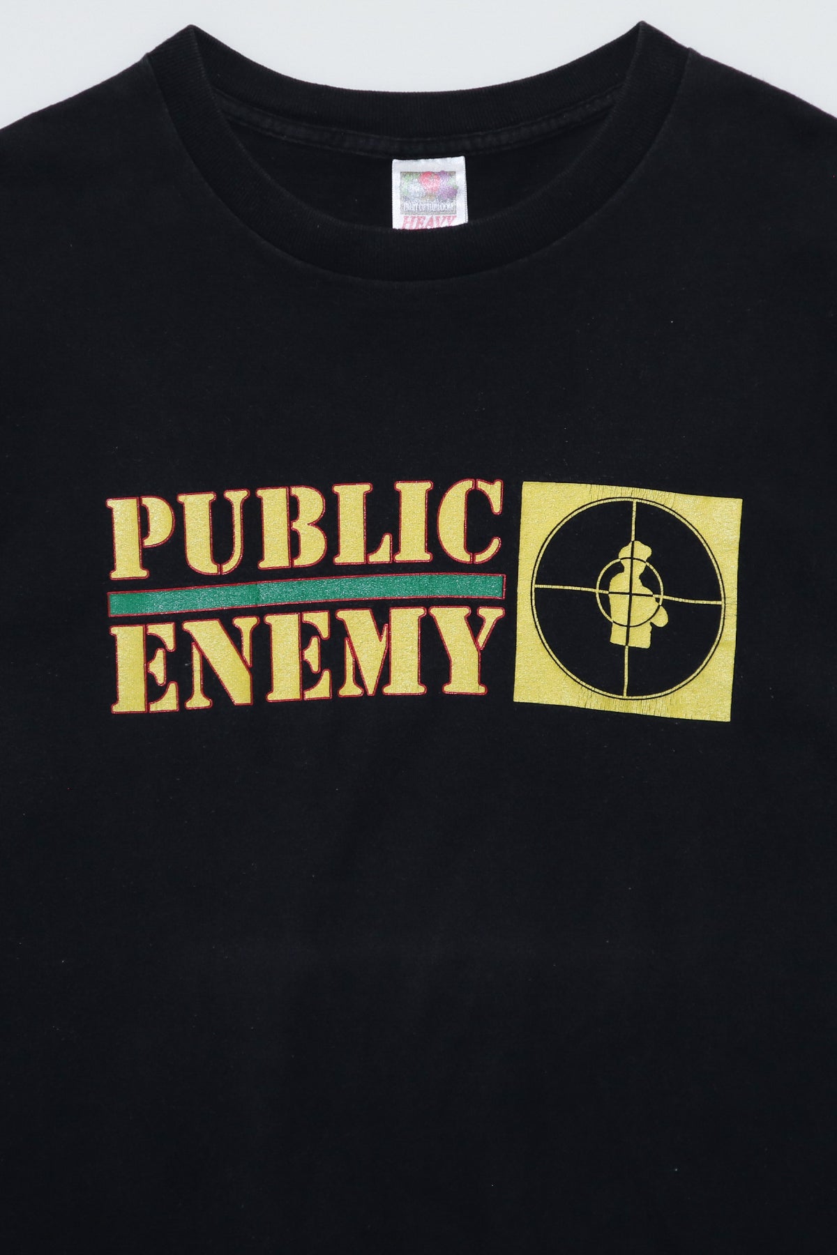 PUBLIC ENEMY / TARGET LOGO TEE SHIRTS（90s）