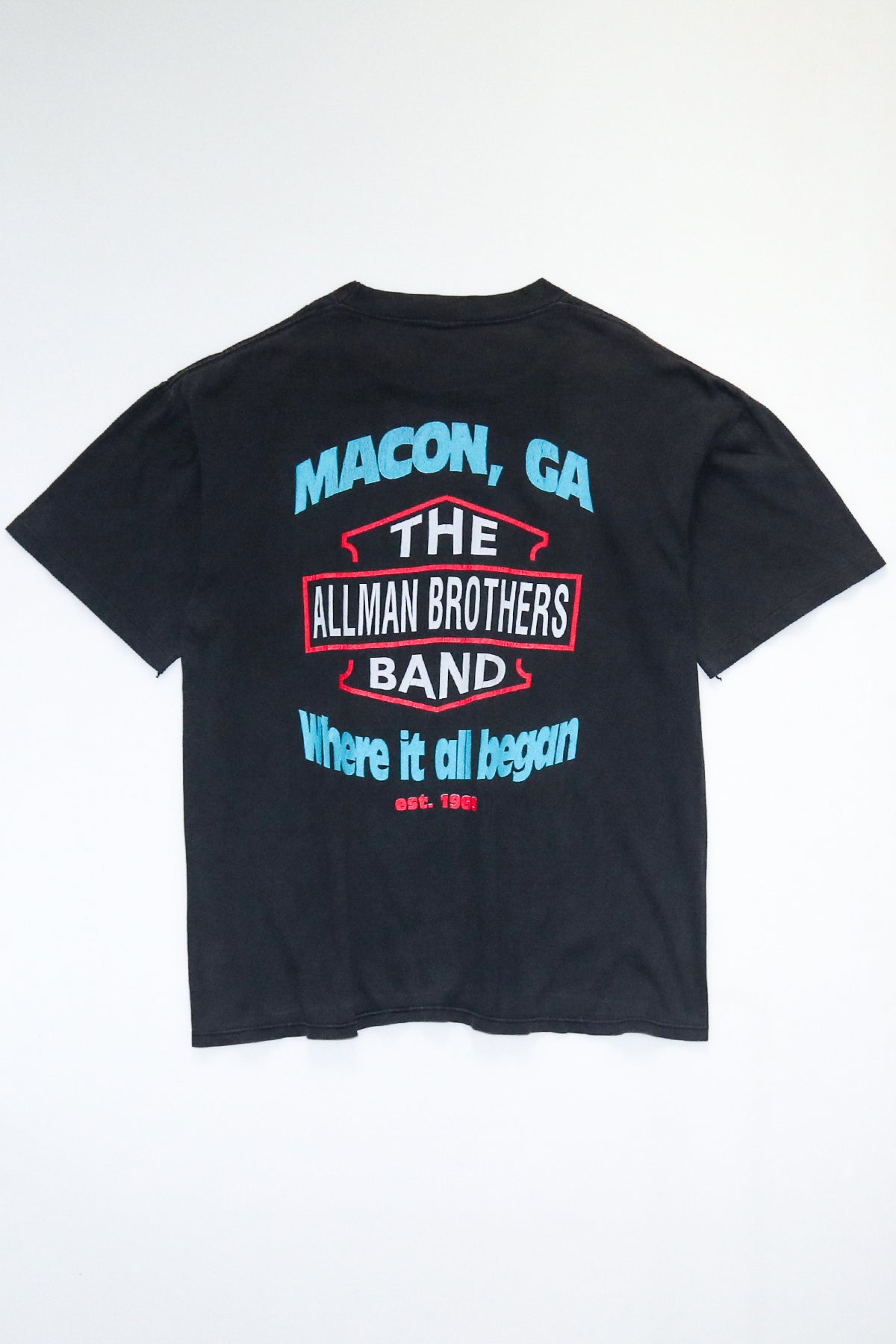 THE ALLMAN BROTHERS BAND / WHERE IT ALL BEGAN TEE SHIRTS（90s）