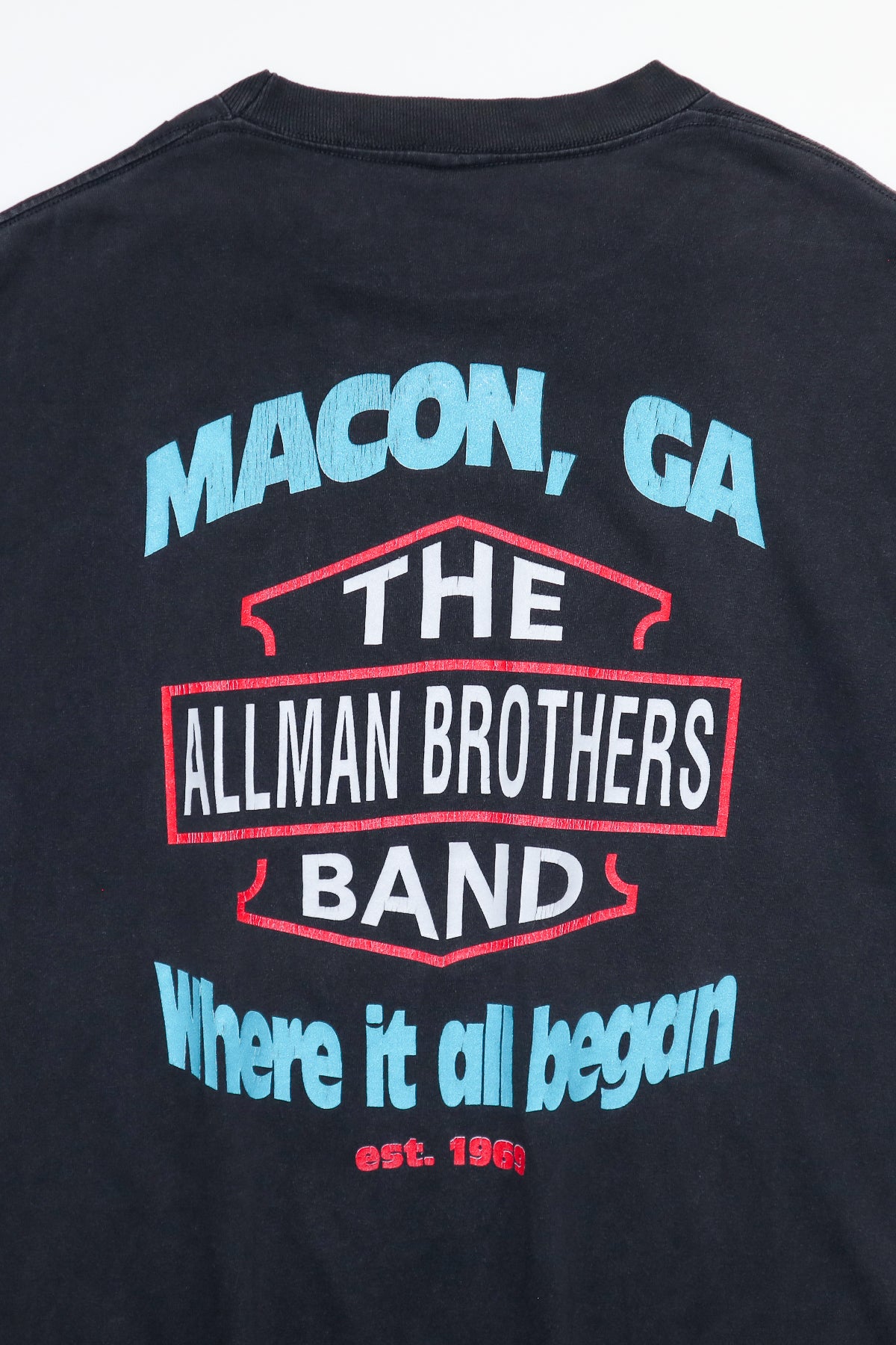 THE ALLMAN BROTHERS BAND / WHERE IT ALL BEGAN TEE SHIRTS（90s）