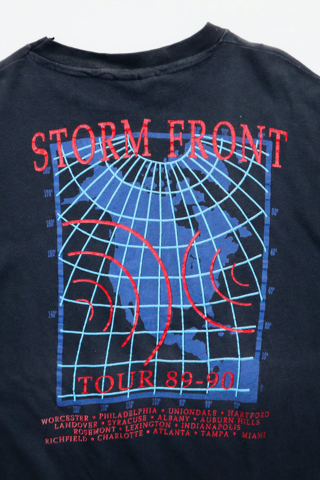 BILLY JOEL / STORM FRONT TOUR 89-90 TEE SHIRTS（80s）