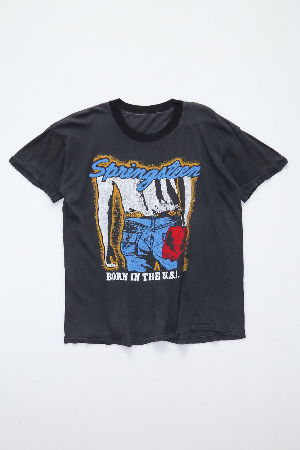 BRUCE SPRINGSTEEN / BORN IN THE U.S.A. TEE SHIRTS（80s）