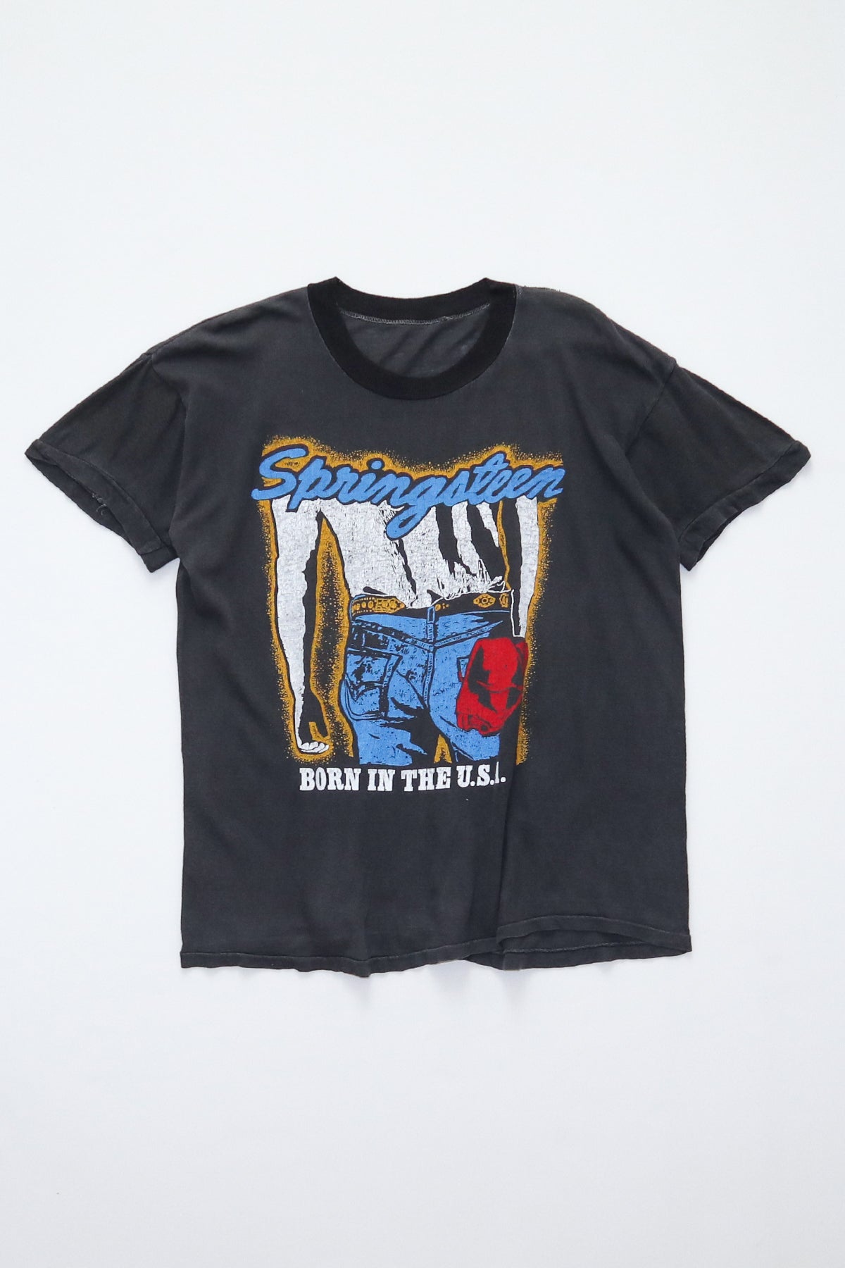 BRUCE SPRINGSTEEN / BORN IN THE U.S.A. TEE SHIRTS（80s）